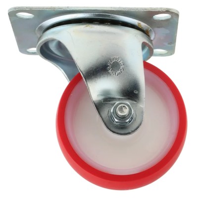 Flexello Heavy Duty Swivel Castor 250 kg Load Capacity 100 mm Polyurethane Wheel 461PN