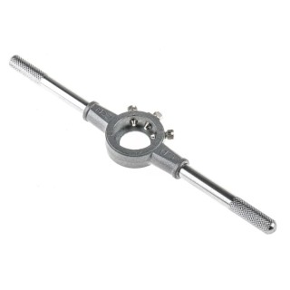 RS PRO Die Holder Round Chrome Finish Die Cast Zinc Material 1in Diameter Overall Length 210mm 444-895