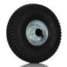 RS PRO Black Rubber Trolley Wheel 260mm Diameter, 200 kg Load Capacity, Steel Hub with Roller Bearing 858-900