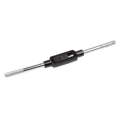RS PRO Heavy Duty Adjustable Steel Bar Tap Wrench Chrome Finish 265mm 444-914