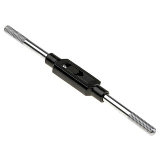 RS PRO Adjustable Tap Wrench Steel Chrome Finish 205mm 444-936