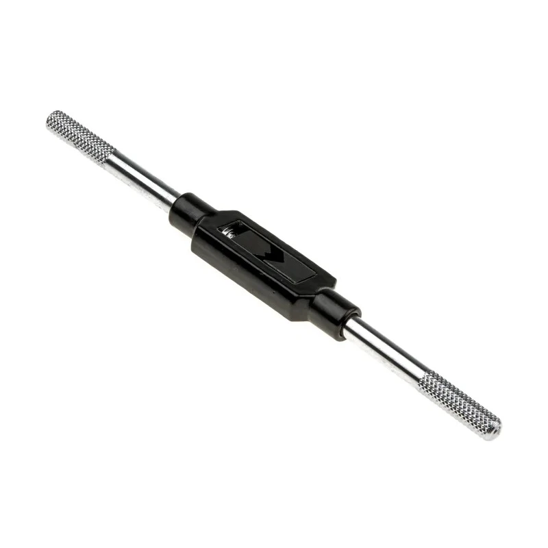 RS PRO Adjustable Tap Wrench Steel Chrome Finish 205mm 444-936