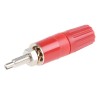RS PRO Red 15A Binding Post with Brass Contacts and Nickel Plating, Female, 2mm Hole Diameter 23.0290-22