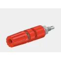 RS PRO Red 15A Binding Post with Brass Contacts and Nickel Plating, Female, 2mm Hole Diameter 23.0290-22