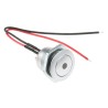 ITW Switches 57M Series Illuminated Miniature Push Button Switch, Latching, Panel Mount, 14.75 mm Cutout, SPST 57M-211G