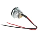 ITW Switches 57M Series Illuminated Miniature Push Button Switch, Latching, Panel Mount, 14.75 mm Cutout, SPST 57M-211G