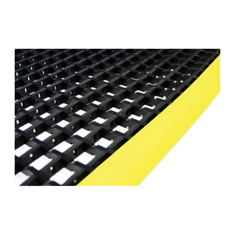 COBA Europe Polyvinyl Chloride Individual Anti-Fatigue Mat 1m x 1.5m x 12mm Cross Ribbed Surface WS010702
