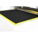 COBA Europe Polyvinyl Chloride Individual Anti-Fatigue Mat 1.2m x 1.8m x 12mm Cross Ribbed Surface WS010703