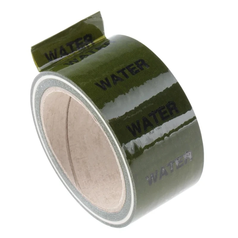 RS PRO Green Polypropylene Vinyl Pipe Marking Tape, Pre-printed Text Water, Dimensions W 50mm x L 33 m 866-254