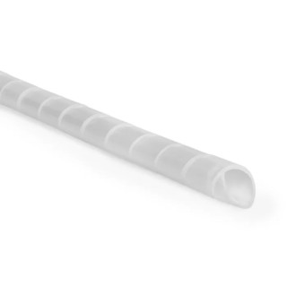 HellermannTyton Spiral Cable Wrap Polyethylene 5m Length 9mm Nominal Diameter 100mm Max Bundle 161-41203 SBPE9D-PE-NA