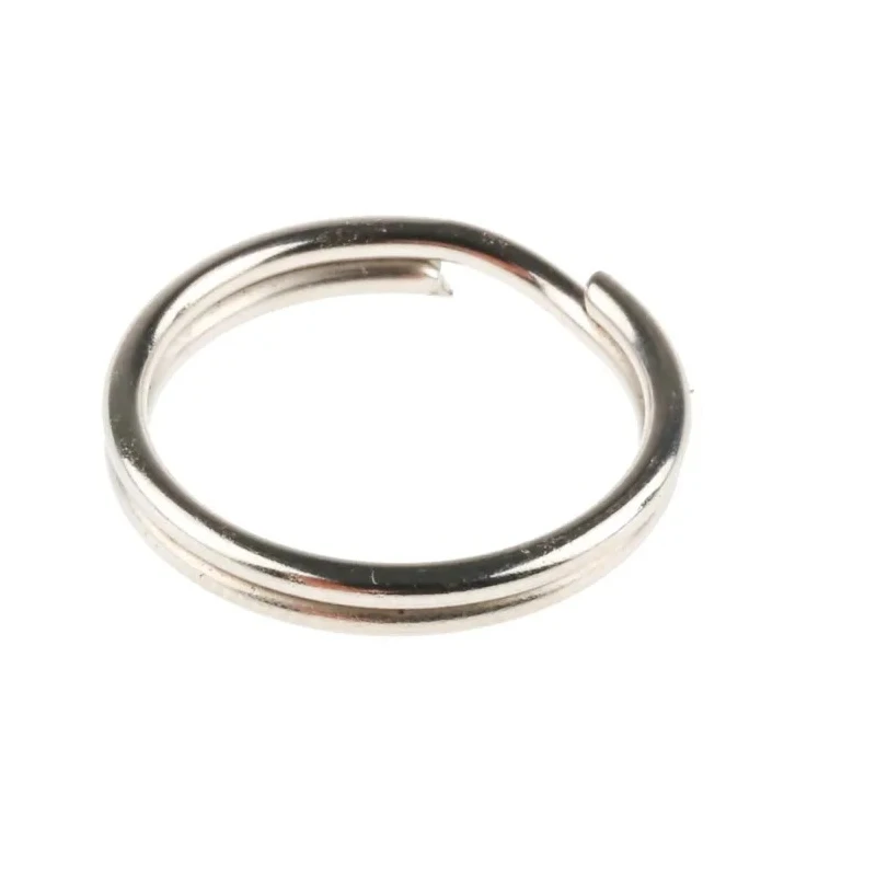 RS PRO Split Ring Carbon Spring Steel Nickel Plated 16mm Diameter 20 Per Pack 866-513