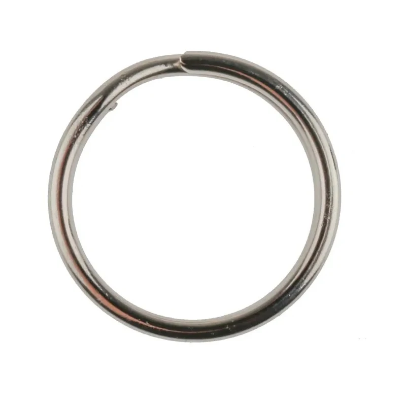 RS PRO Split Ring Carbon Spring Steel Nickel Plated 16mm Diameter 20 Per Pack 866-513