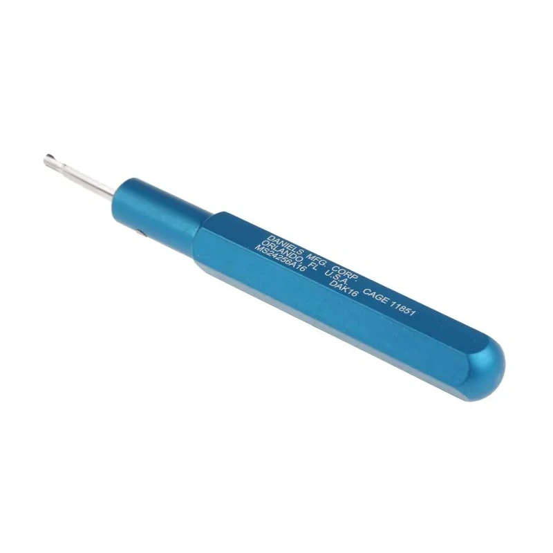 DMC Insertion Tool for MS24256A16 Series Crimp Contact, Contact Size 16 AWG, Overall Length 133.35mm MS24256A16