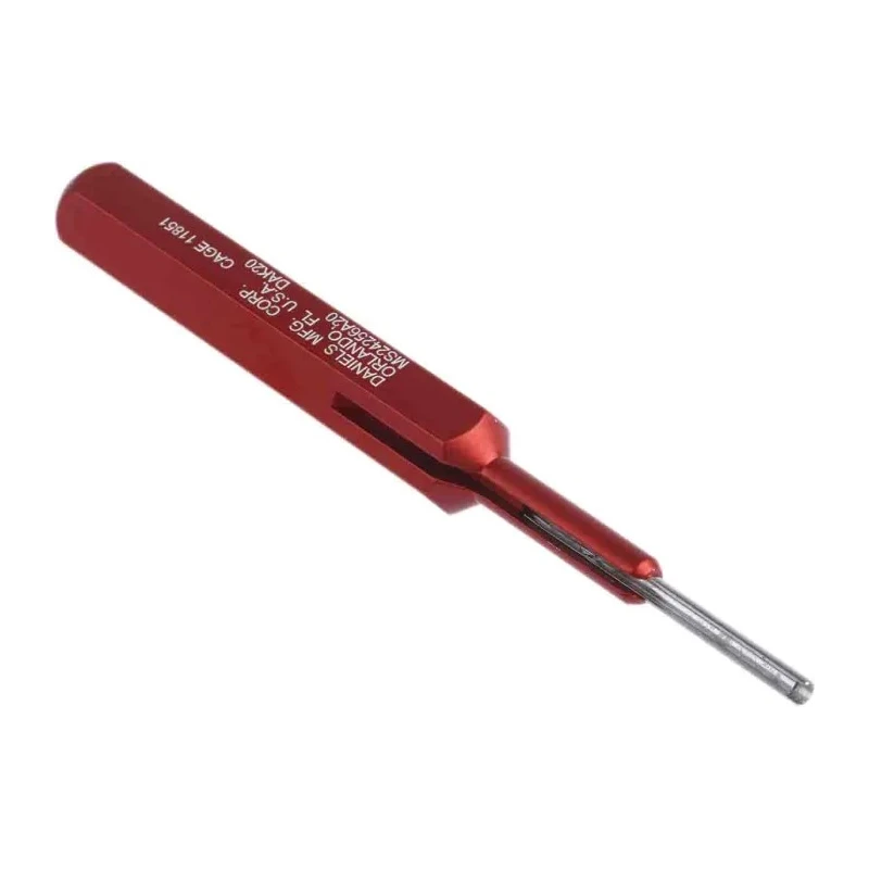 DMC Insertion Tool, MS24256A20 Series, Crimp Contact, Contact Size 20 AWG, 133.35mm Overall Length MS24256A20