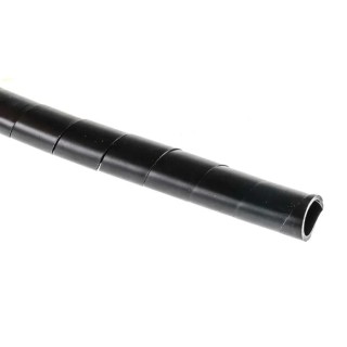 HellermannTyton Spiral Cable Wrap Polyethylene Black 9-10 mm Cable Diameter 5m Length SBPE Series 161-41204 SBPE9D-PE-BK