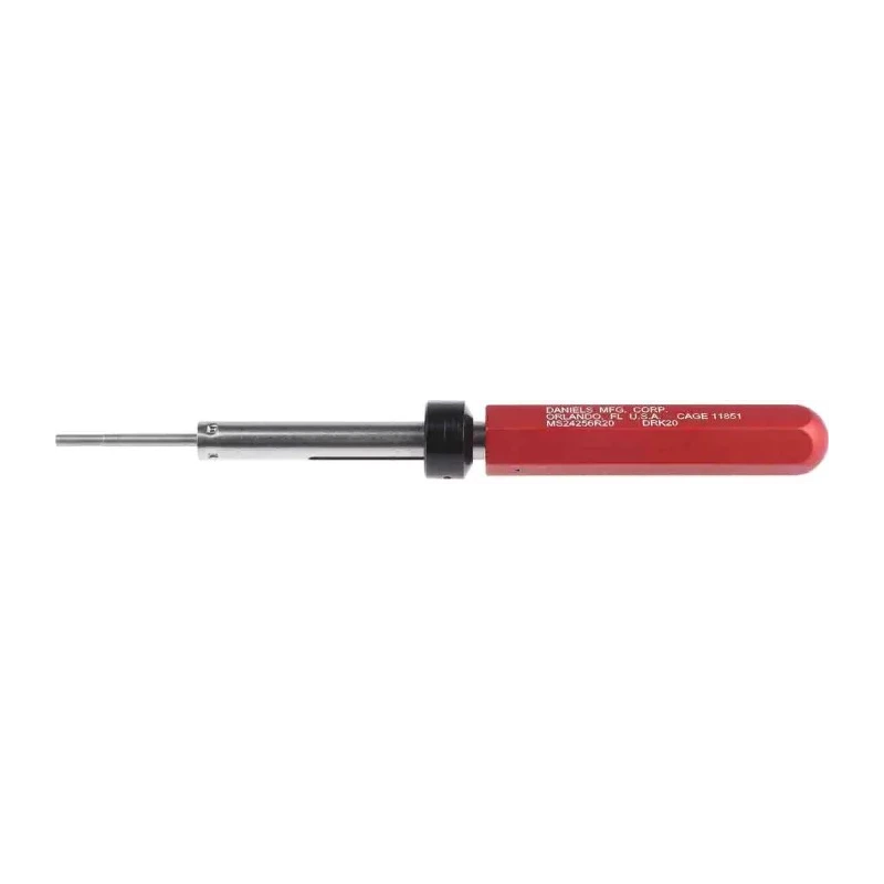 DMC Crimp Extraction Tool Contact Size 20 AWG, Series MS24256R20, Overall Length 5.25in MS24256R20