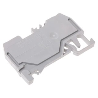 WAGO 279 Series Feed Through Terminal Block Grey, 1.5mm² Cable CSA, 1-Level, Cage Clamp, 800V, 18A Current 279-901