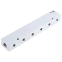 Legris 6 Outlet Pneumatic Manifold Threaded Fitting Anodised Aluminium 20 Bar Operating Pressure 3311 10 13 06