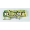 WAGO 279 Series Earth Terminal Block Yellow Green 1.5mm² 1-Level Cage Clamp 279-687