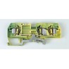 WAGO 279 Series Earth Terminal Block Yellow Green 1.5mm² 1-Level Cage Clamp 279-687