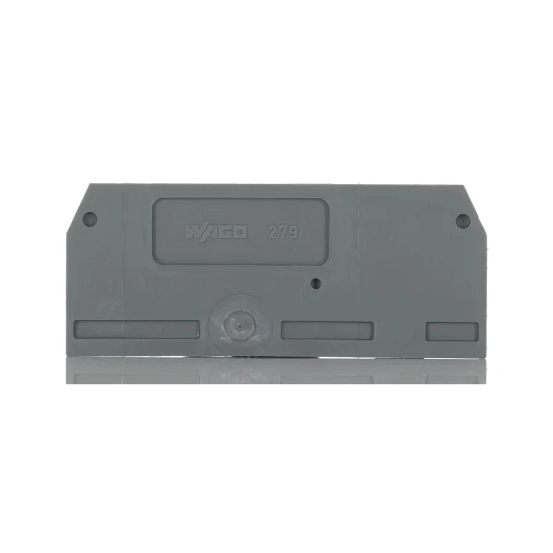 WAGO 279 Series End and Intermediate Plate Accessory for 279 Series Terminal Blocks 500V 18A 279-308