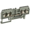 WAGO 279 Series Feed Through Terminal Block Grey 1.5mm² 1-Level Cage Clamp 279-831
