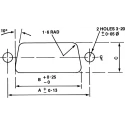 ITT Cannon 37 Way 2.84 mm Pitch Panel Mount D-Sub Connector Female D3HC-MP-M