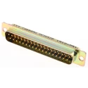 ITT Cannon 37 Way Straight Panel Mount D-Sub Connector with Float Mount Male D3HC-MP-M