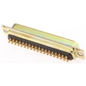 ITT Cannon 37 Way Straight Panel Mount D-Sub Connector with Float Mount Male D3HC-MP-M