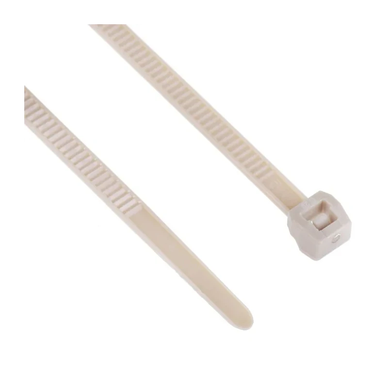HellermannTyton Cable Tie Non-Releasable 145 mm x 3.4 mm Beige Polyetheretherketone PT2A-PEEK-BGE 118-00032 PT2A-PEEK-BGE