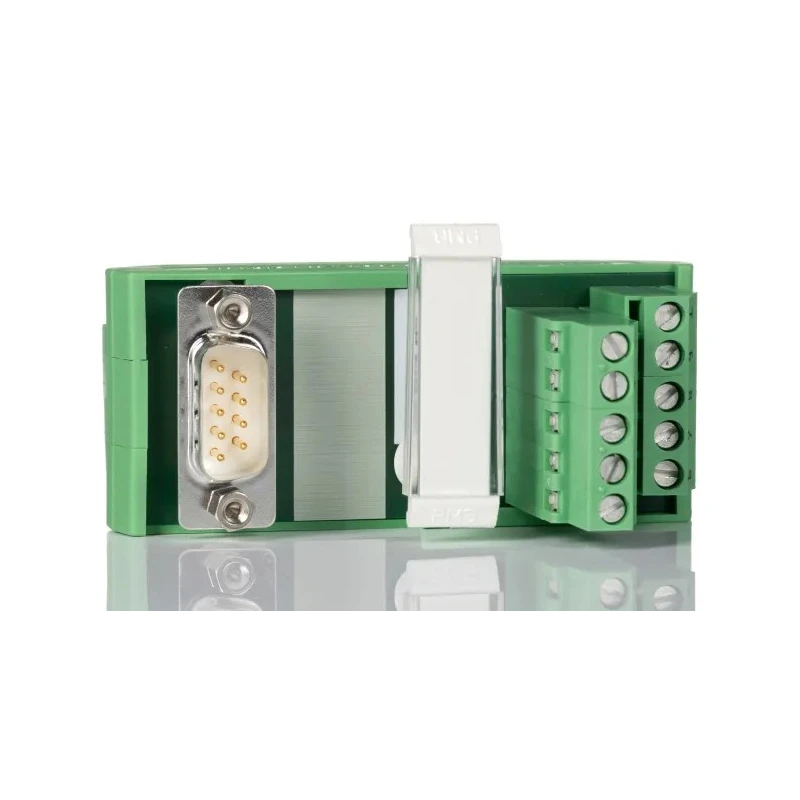 Phoenix Contact Interface Module 9-Contact Male D-Sub Connector DIN Rail Mount 25V AC 60V AC FLKM-D9 SUB/S 2281128