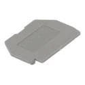 Phoenix Contact DMT Series End Cover for Use with DIN Rail Terminal Blocks, Grey Polyamide Material 3100321