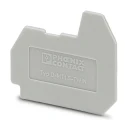 Phoenix Contact End Cover Accessory for DIN Rail Terminal Blocks DMT Series 24.3 mm Depth Grey 3002979