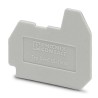 Phoenix Contact End Cover Accessory for DIN Rail Terminal Blocks DMT Series 24.3 mm Depth Grey 3002979