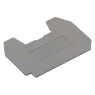 Phoenix Contact DMT Series End Cover for DIN Rail Terminal Blocks Grey Polyamide 3002982