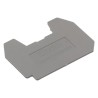 Phoenix Contact DMT Series End Cover for DIN Rail Terminal Blocks Grey Polyamide 3002982