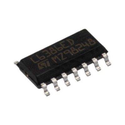 STMicroelectronics MOSFET Gate Driver 2 Outputs, 650 mA, 14-Pin SOIC Package, 17–18 V Supply L6386ED