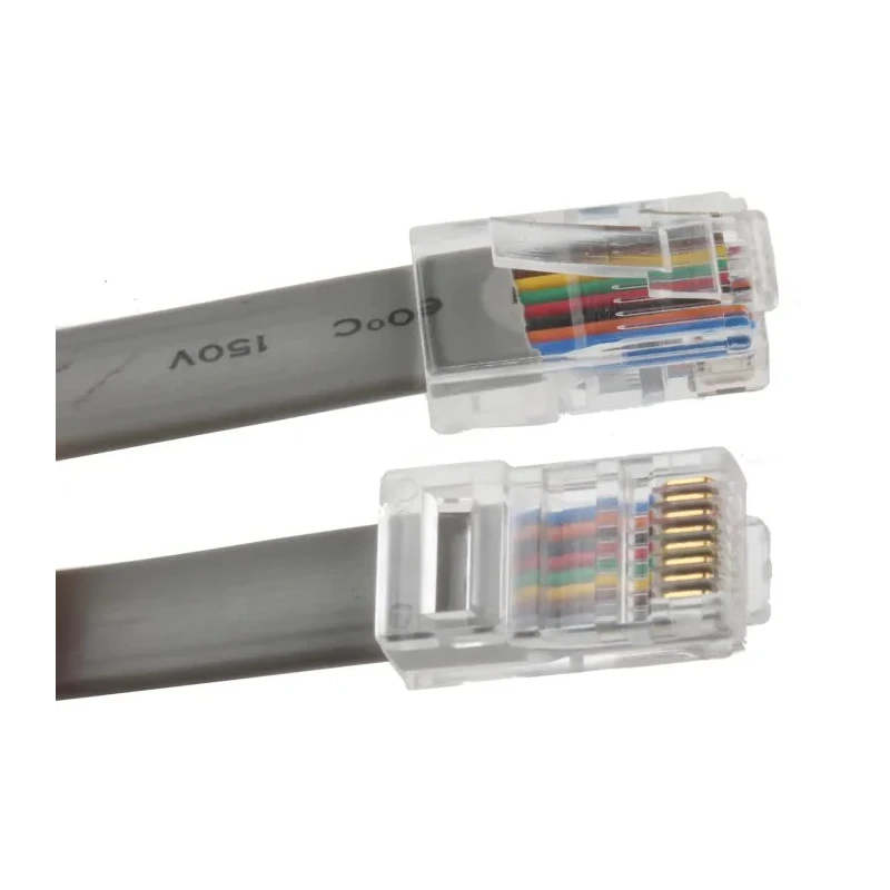 RS PRO Telephone Extension Cable Female RJ45 to Male RJ45, Grey Polyvinyl Chloride Sheath, 3m RJ45