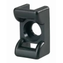 HellermannTyton Black Screw Cable Tie Mount 6 mm Cable Tie Width Acceptance 12 mm Width x 18 mm 151-24660 KR6G5-PA66W-BK