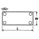 HellermannTyton IMP Cable Marker Cable Tie Fixing 4.8 mm Diameter Nylon Natural 151-42259 IMP2.5-PA66-WH
