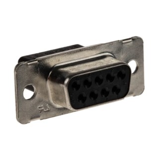 TE Connectivity AMPLIMITE HDP-20 9 Way Straight Cable D-Sub Connector 250V 3.7A Steel Housing Gold Plated Contacts 205203-3
