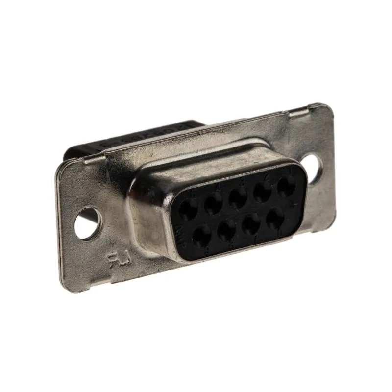 TE Connectivity AMPLIMITE HDP-20 9 Way Straight Cable D-Sub Connector 250V 3.7A Steel Housing Gold Plated Contacts 205203-3