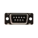 TE Connectivity AMPLIMITE HDP-20 9 Way Straight Cable D-Sub Connector 250V 3.7A Steel Housing Gold Plated Contacts 205203-3