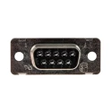 TE Connectivity AMPLIMITE HDP-20 9 Way Straight Cable D-Sub Connector 250V 3.7A Steel Housing Gold Plated Contacts 205203-3