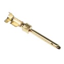 TE Connectivity AMPLIMITE HDP-20 Series Size 20 Male Crimp D-Sub Connector Contact Gold over Nickel 20 AWG 1-66506-0