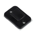 HellermannTyton Black Polyamide Cable Tie Mount 4 mm Width x 14 mm Width x 20 mm Length 151-11310 TY3G1S-PA66W-BK