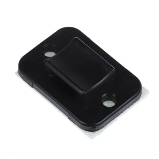 HellermannTyton Black Polyamide Cable Tie Mount 4 mm Width x 14 mm Width x 20 mm Length 151-11310 TY3G1S-PA66W-BK