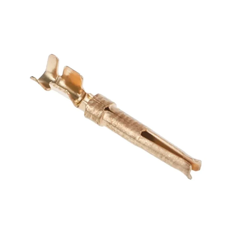 TE Connectivity AMPLIMITE HDP-20 Series Size 20 Female Crimp D-Sub Connector Contact Gold Signal 20 AWG 1-66504-0
