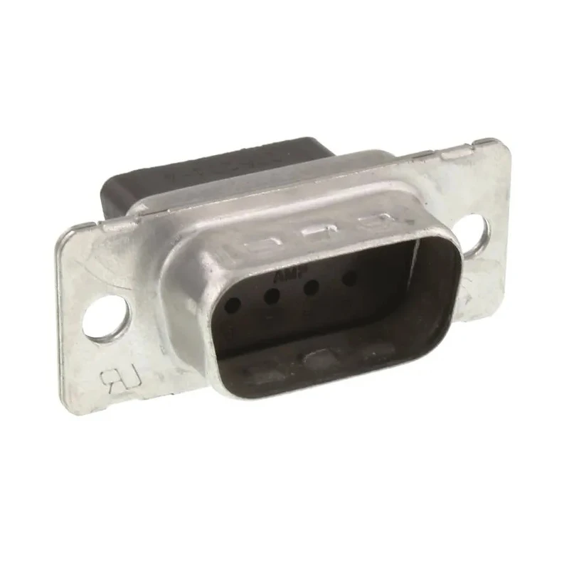 TE Connectivity AMPLIMITE HDP-20 9 Way Straight Cable D-Sub Connector Male 250V 3.7A Steel Housing 205204-4