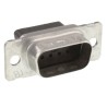 TE Connectivity AMPLIMITE HDP-20 9 Way Straight Cable D-Sub Connector Male 250V 3.7A Steel Housing 205204-4
